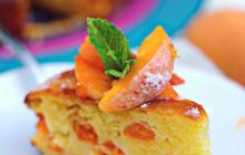 Kue dengan aprikot kering: resep memasak